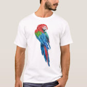 Farbenfroher Parrot-T - Shirt | Tropische Vogelwel (Vorderseite)