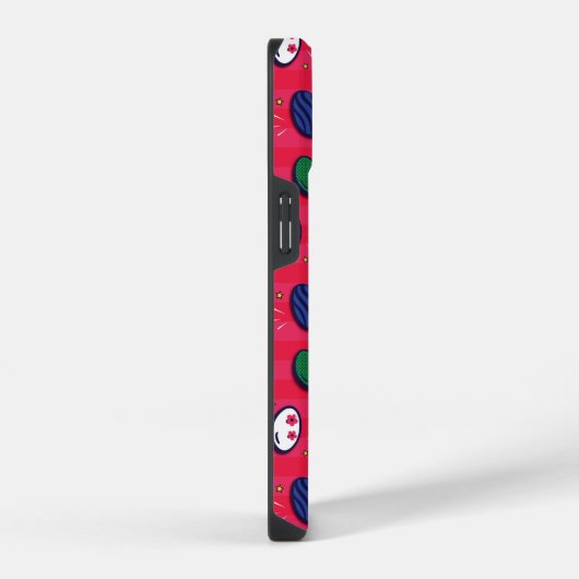 Farbenfroher Pop Art Ostereier Muster iPhone Hülle (Rechte Seite)