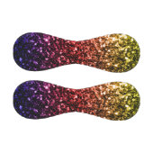 Farbenfroher Regenbogen-Attrappe Glitter Funken Bl Baseball (Paneele)