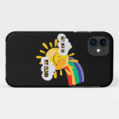 Farbenfroher Regenbogen aus meiner Cloud Case-Mate iPhone Hülle (Rückseite (Horizontal))