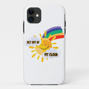 Farbenfroher Regenbogen aus meiner Cloud Case-Mate iPhone Hülle