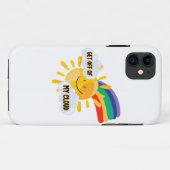 Farbenfroher Regenbogen aus meiner Cloud Case-Mate iPhone Hülle (Rückseite (Horizontal))
