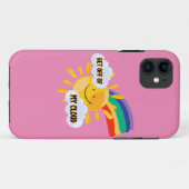 Farbenfroher Regenbogen aus meiner Cloud Case-Mate iPhone Hülle (Rückseite (Horizontal))