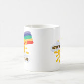 Farbenfroher Regenbogen aus meiner Cloud Kaffeetasse (Mittel)