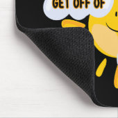 Farbenfroher Regenbogen aus meiner Cloud Mousepad (Ecke)