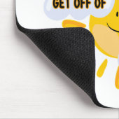 Farbenfroher Regenbogen aus meiner Cloud Mousepad (Ecke)