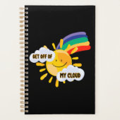 Farbenfroher Regenbogen aus meiner Cloud Planer (Vorderseite)