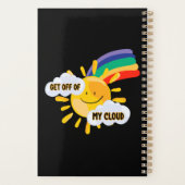 Farbenfroher Regenbogen aus meiner Cloud Planer (Rückseite)