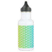 Farbenfroher Regenbogen-Blasengradient Edelstahlflasche (Rechts)