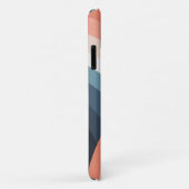 Farbenfroher Regenbogen im Doppel-Retro-Stil Case-Mate iPhone Hülle (Hinten/Rechts)