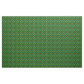 Farbenfroher Regenbogen-Punkte Grün Stoff (Yard (91,4 cm))