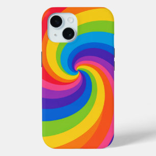Farbenfroher Regenbogen-Wirbel-Abstrakt-Handyhülle Case-Mate iPhone Hülle