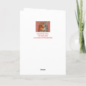 Farbenfroher Retriever Abschluss Karte (Rückseite)