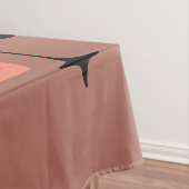 Farbenfroher Retro-Mid-Century-Modern-Atom-Abstrak Tischdecke (Beispiel)