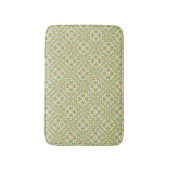 Farbenfroher Retro-Musterhintergrund 2 Badematte (Vorderseite Vertikal)