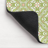 Farbenfroher Retro-Musterhintergrund 2 Mousepad (Ecke)