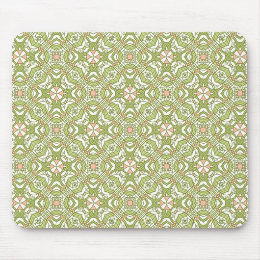 Farbenfroher Retro-Musterhintergrund 2 Mousepad (Vorne)