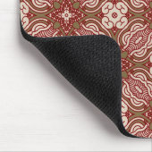 Farbenfroher Retro-Musterhintergrund 4 Mousepad (Ecke)