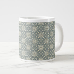 Farbenfroher Retro-Musterhintergrund 5 Jumbo-Tasse