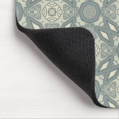 Farbenfroher Retro-Musterhintergrund 5 Mousepad (Ecke)