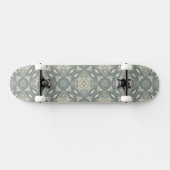 Farbenfroher Retro-Musterhintergrund 5 Skateboard (Horizontal)