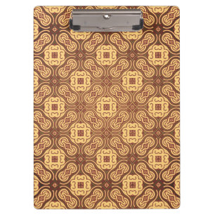 Farbenfroher Retro-Musterhintergrund Klemmbrett