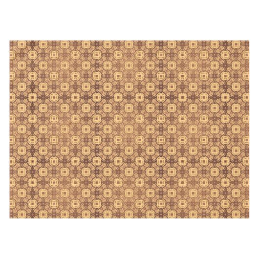 Farbenfroher Retro-Musterhintergrund Tischdecke (Vorderseite (Horizontal))