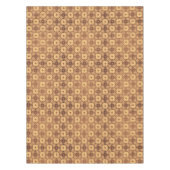 Farbenfroher Retro-Musterhintergrund Tischdecke (Vorderseite)