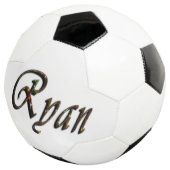 Farbenfroher Ryan Name, Fußball (Dreiviertel)