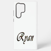 Farbenfroher Ryan Name, Samsung Galaxy Hülle (Rückseite)