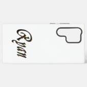 Farbenfroher Ryan Name, Samsung Galaxy Hülle (Rückseite (Horizontal))