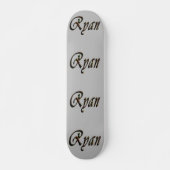 Farbenfroher Ryan Name, Skateboard (Vorne)