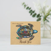 Farbenfroher Sandstrand der Schildkröte Vielen Dan (Stehend Vorderseite)