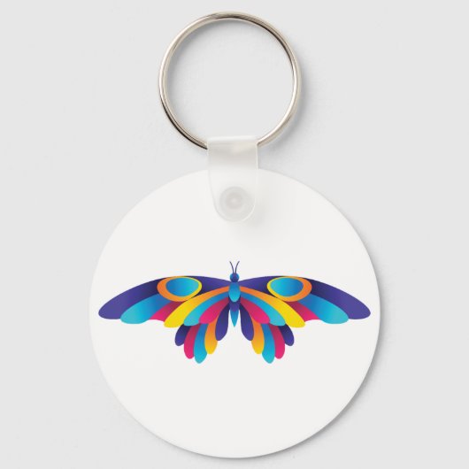 Farbenfroher Schlüsselanhänger (Vorderseite)