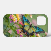 Farbenfroher Schmetterling Robuste Apple iPhone 13 Case-Mate iPhone Hülle (Rückseite (Horizontal))