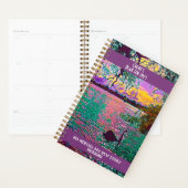 Farbenfroher Schwarzer Schwan Christlich Bibel Ver Planer (Anzeige)