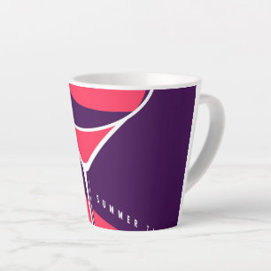 Farbenfroher Sommer Milchtasse