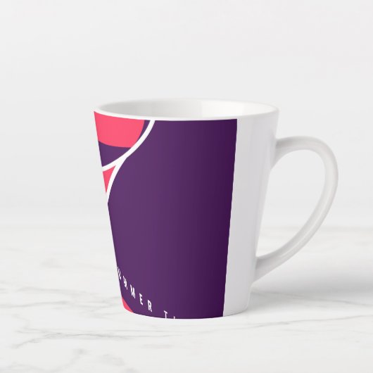 Farbenfroher Sommer Milchtasse (Rechts)