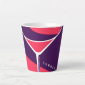 Farbenfroher Sommer Milchtasse (Vorderseite)