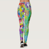 Farbenfroher Spaß durch Lydias Art Sangria Legging Leggings (Rückseite)