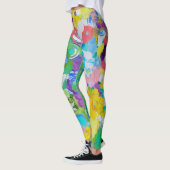Farbenfroher Spaß durch Lydias Art Sangria Legging Leggings (Links)