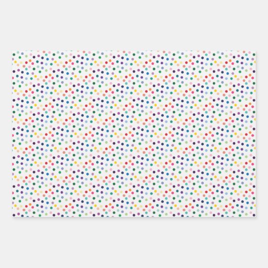 Farbenfroher Spaß FA LA LA URLAUBSSAISON Geschenkpapier Set (Vorderseite 2)