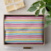 Farbenfroher Spaß gestreift Bonbons Seidenpapier (Geschenk)