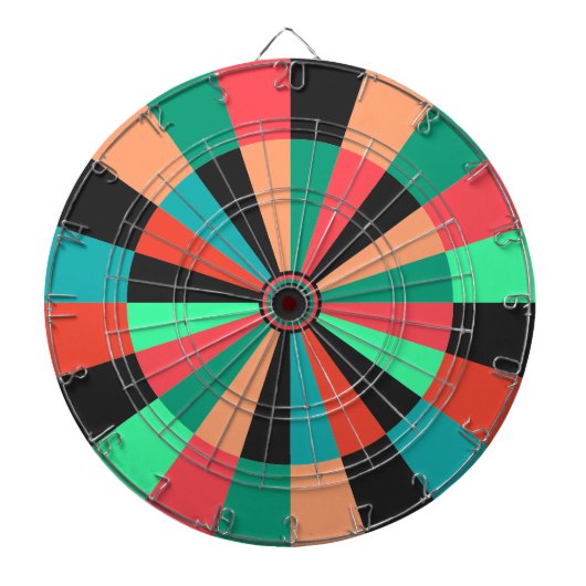 Farbenfroher Spielsaal oder Den Dartboard Dartscheibe (vorne)