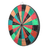 Farbenfroher Spielsaal oder Den Dartboard Dartscheibe (Vorderseite rechts)