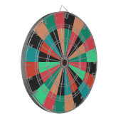 Farbenfroher Spielsaal oder Den Dartboard Dartscheibe (Vorderseite Links)