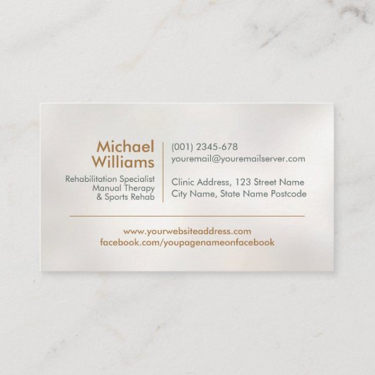 Farbenfroher Spine Tree Visitenkarte (Rückseite)