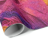 Farbenfroher Spiral-Hintergrund mit lebendiger Ene Geschenkpapier (Rolleneckpunkt)
