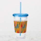 Farbenfroher Spritzer Acryltrinkbecher (Rechts)
