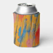 Farbenfroher Spritzer Dosenkühler (Kanne Rückseite)